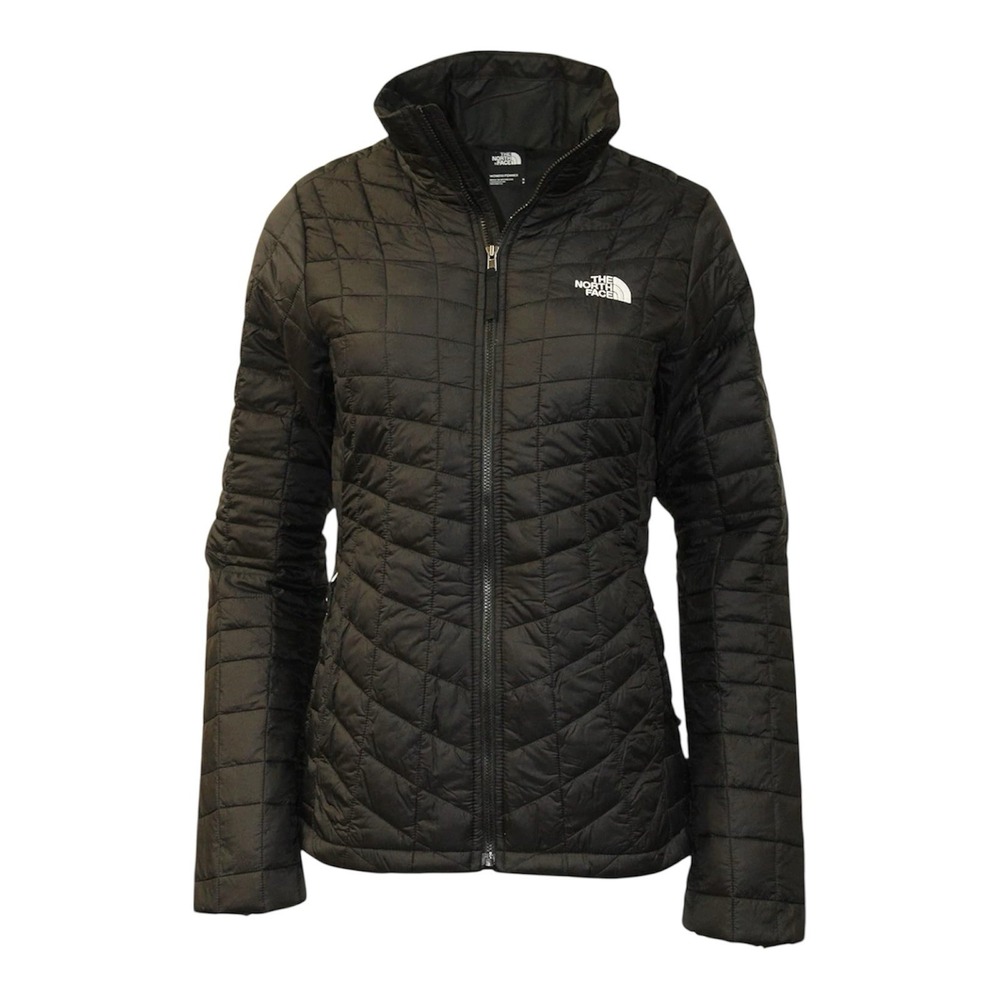 The North Face Womens Thermoball Insulated Jacket Black S P Lightweight